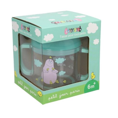 Petit Jour Csőrös itatópohár dobozban - Barbapapa