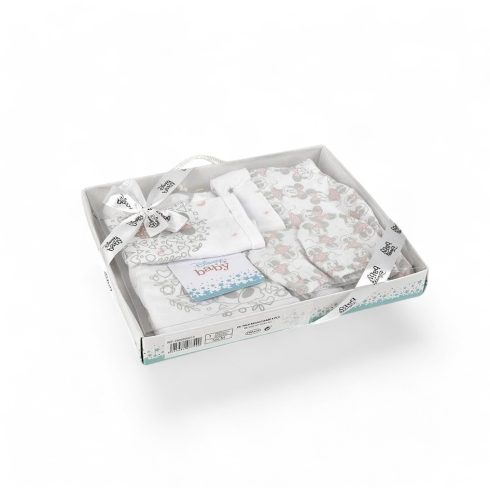 Disney újszülött szett - Minnie szürke/rózsaszín 56