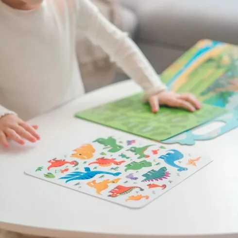 Yoopy Rugalmas matrica - Ismerkedem a dínókkal