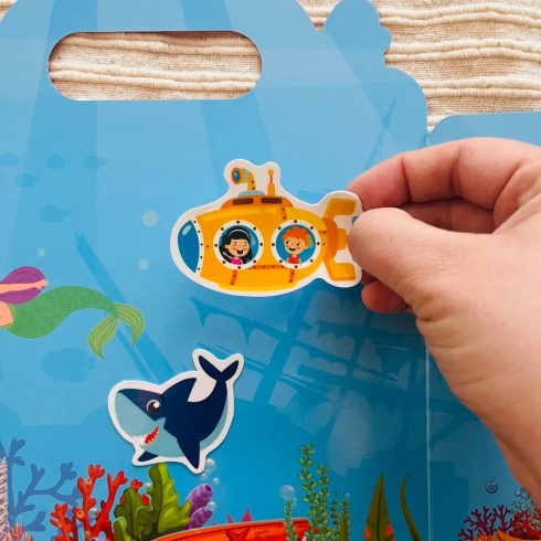 Yoopy Rugalmas matrica - Ismerkedem a tengeri élőlényekkel