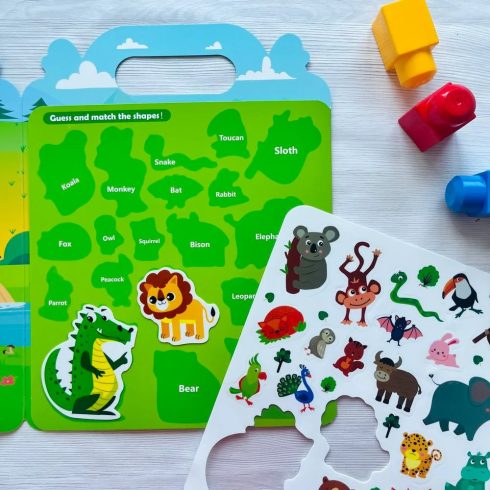 Yoopy Rugalmas matrica - Ismerkedem az állatokkal