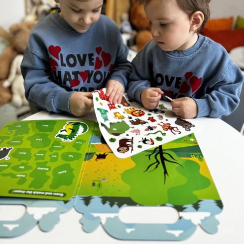 Yoopy Rugalmas matrica - Ismerkedem az állatokkal