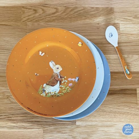 Petit Jour Tányér lapos - Nyúl Péter karamel