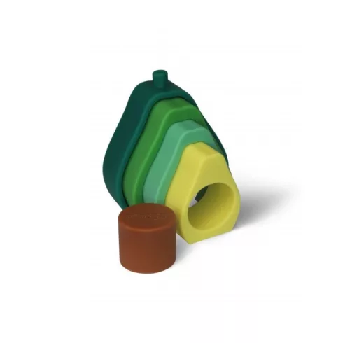 Mimijo Montessori szilikon játék - Avocado