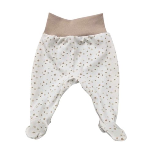 Vaganza Pamut Mintás Pocaknadrág - Drapp Apró Csillagos 56