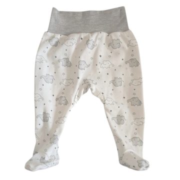 Vaganza Pamut Mintás Pocaknadrág - Szürke Elefánt 62