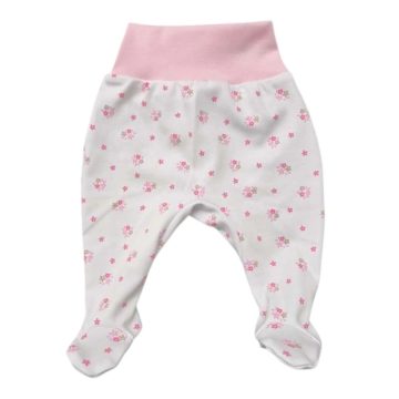   Vaganza Pamut Mintás Pocaknadrág - Rózsaszín Virágszirmok 62