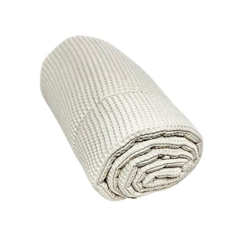 Vaganza Waffle rácsvédő kiságyba - Bézs