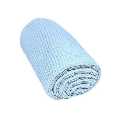 Vaganza Waffle rácsvédő kiságyba - Kék