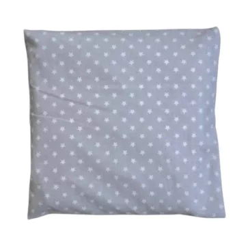   Vaganza Parajdi sópárna 15x15 cm - Szürke/Fehér apró csillagos
