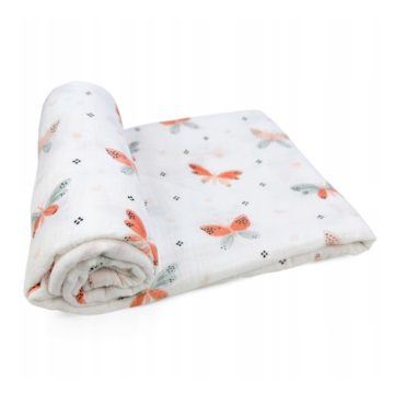 Vaganza Muszlin babatakaró 100x130 - Lepkék