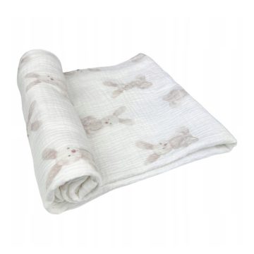 Vaganza Muszlin babatakaró 100x130 - Nyuszi