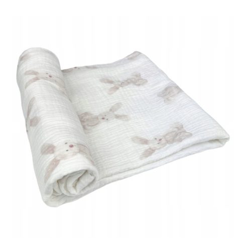 Vaganza Muszlin babatakaró 100x130 - Nyuszi