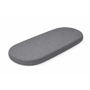   Vaganza Pamut Gumis Stretch Lepedő 50x90cm - Szürke melange