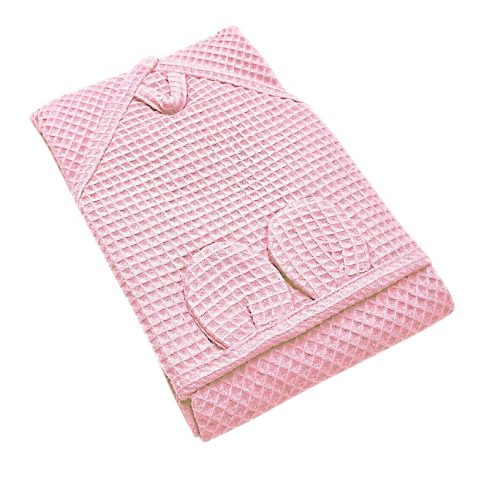 Vaganza Waffle Fürdőlepedő 70x70cm - Rózsaszín