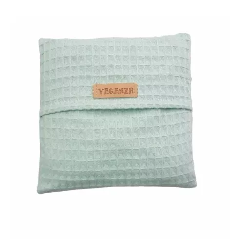 Vaganza Parajdi sópárna Waffle huzattal 15x15 cm - Türkiz
