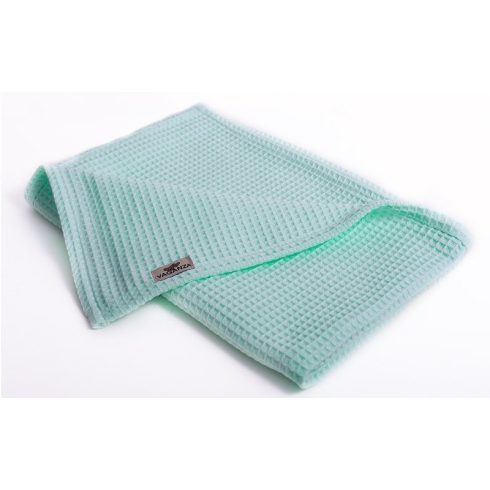 Vaganza Waffle Babatakaró 100x140 cm - Menta