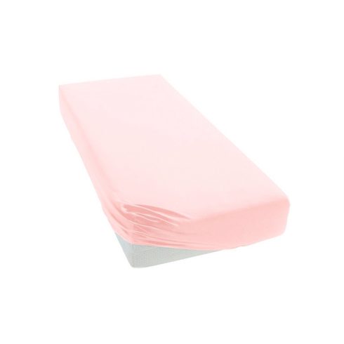 Vaganza Pamut gumis bölcső lepedő 40x90cm - Halvány Rózsaszín
