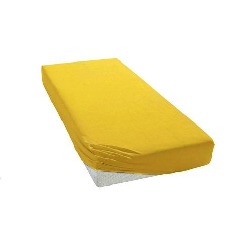 Vaganza Pamut Gumis Lepedő 60/70x120 cm  - Mustár