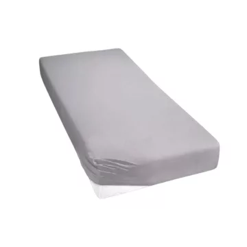   Vaganza Pamut Gumis Stretch Lepedő 60x120 cm - 70x140 cm - Világosszürke