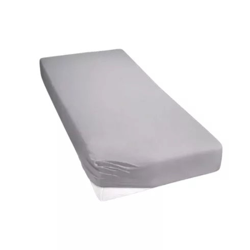 Vaganza Pamut Gumis Stretch Lepedő 80x160 cm  - Világosszürke