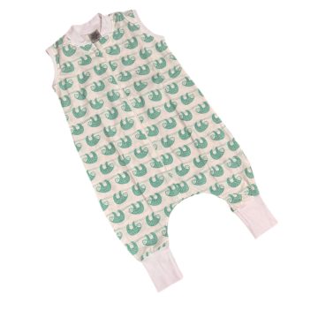   Vaganza Vékony Pamut Tipegő Hálózsák 86 - Fehér Menta Lajhár