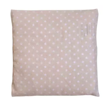   Vaganza Parajdi sópárna 15x15 cm - Drapp/Fehér apró csillagos