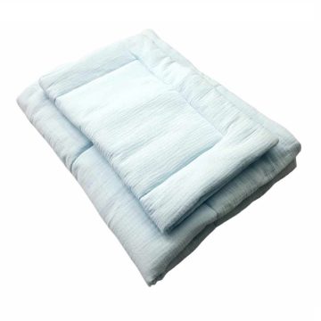 Vaganza Dupla Géz bébi ágynemű szett 70x90/40x50 - Kék