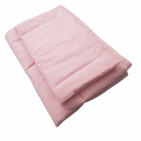 Vaganza Dupla Géz bébi ágynemű szett 70x90/40x50 - Rózsaszín