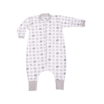   Vaganza Pamut Tipegő hálózsák, hosszú ujjú - Szürke Elefánt 110