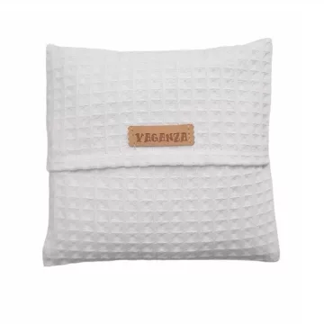 Vaganza Parajdi sópárna Waffle huzattal 15x15 cm - Fehér
