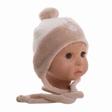 Vaganza Wellsoft Pilóta sapka hímzéssel 52 - Ekrü/Drapp