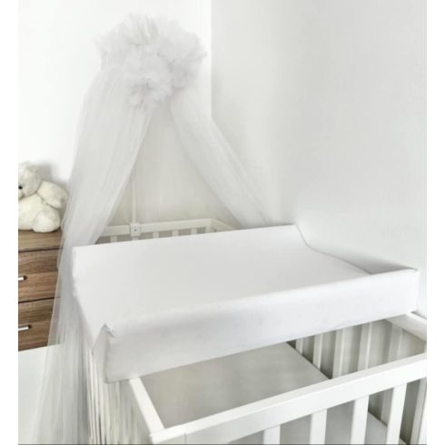 Vaganza Huzat 50x70cm-es ékes pelenkázólapra - Fehér