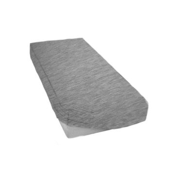   Vaganza Pamut Gumis Stretch Lepedő 80x160 cm  - Melange szürke