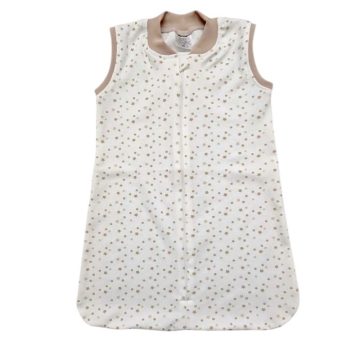   Vaganza Pamut Ujjatlan Mintás hálózsák - Drapp Apró csillagos 74