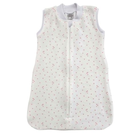 Vaganza Plüss Ujjatlan hálózsák - Rózsaszín Apró szivecskés 62