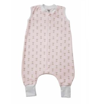   Vaganza Vékony Pamut Tipegő Hálózsák 116 - Rózsaszín Róka