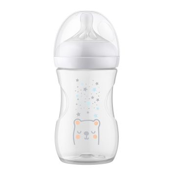   Philips AVENT Natural Response cumisüveg AirFree szeleppel 260 ml 1hó+ - Medve