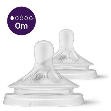   Philips AVENT Natural Response cumisüveg etetőcumi 1-es méret, első átfolyás 0 hó+ 2 db