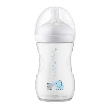   Philips AVENT Natural Response cumisüveg AirFree szeleppel 260 ml 1hó+ - Elefánt
