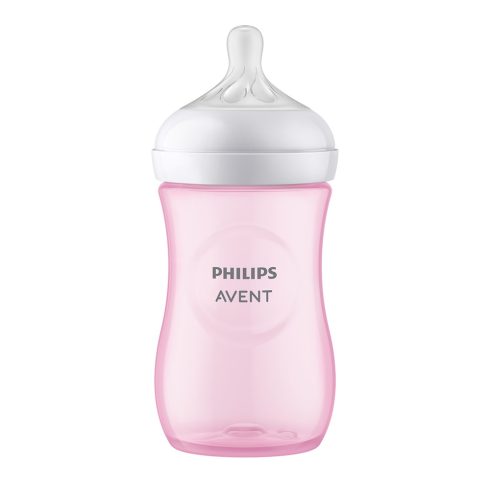 Philips AVENT Natural Response cumisüveg 260 ml 1 hó+ - Rózsaszín