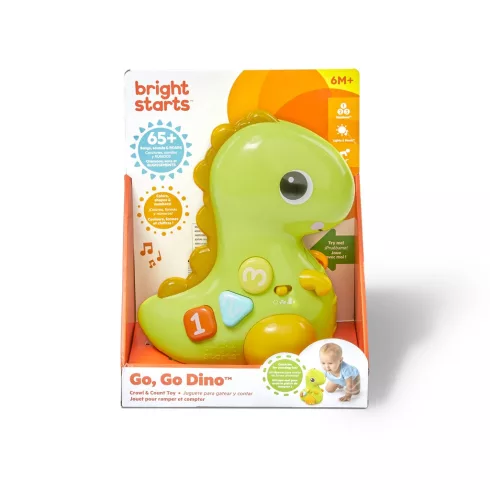 Bright Starts Zenélő, mozgó Dino 6hó+