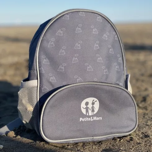 PETITE&MARS Gyermek hátizsák Backie Grey Hills