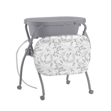 PETITE&MARS Pelenkázó állvány káddal Spa 3in1 Grey