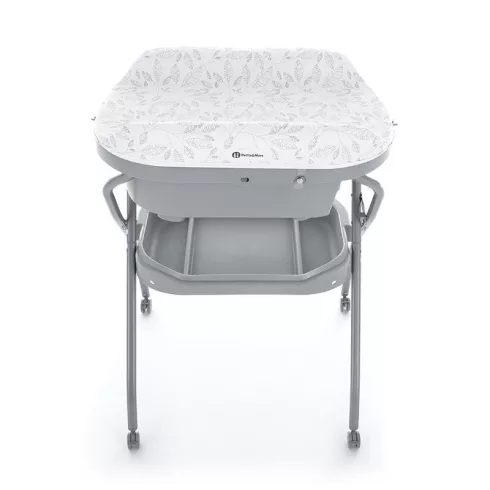 PETITE&MARS Pelenkázó állvány káddal Spa 3in1 Grey