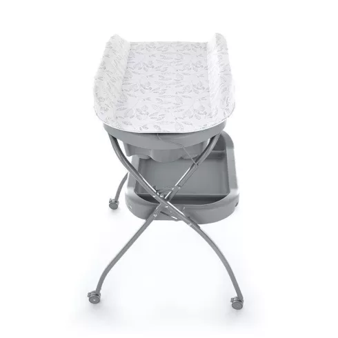 PETITE&MARS Pelenkázó állvány káddal Spa 3in1 Grey