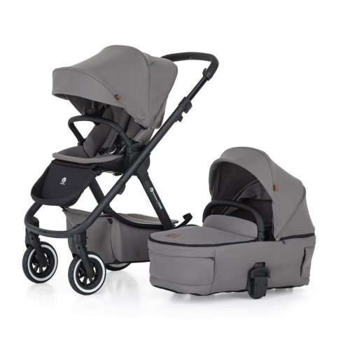 PETITE&MARS Babakocsi kombinált ICON 2v1 Dove Grey LITE AIR