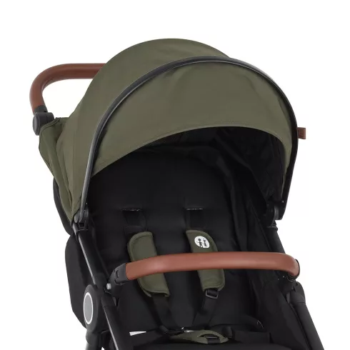 PETITE&MARS Napellenző Street2 Mature Olive babakocsihoz (csak a kupola)