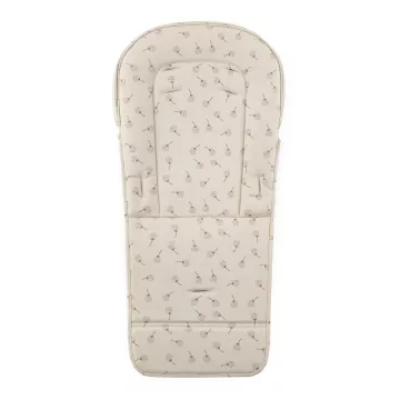   PETITE&MARS Gusto Etetőszékkel Kompatibilis Betét - Beige Dandelions (csak ülésbetét)
