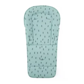   PETITE&MARS Gusto Etetőszékkel Kompatibilis Betét - Green Trees (csak ülésbetét)